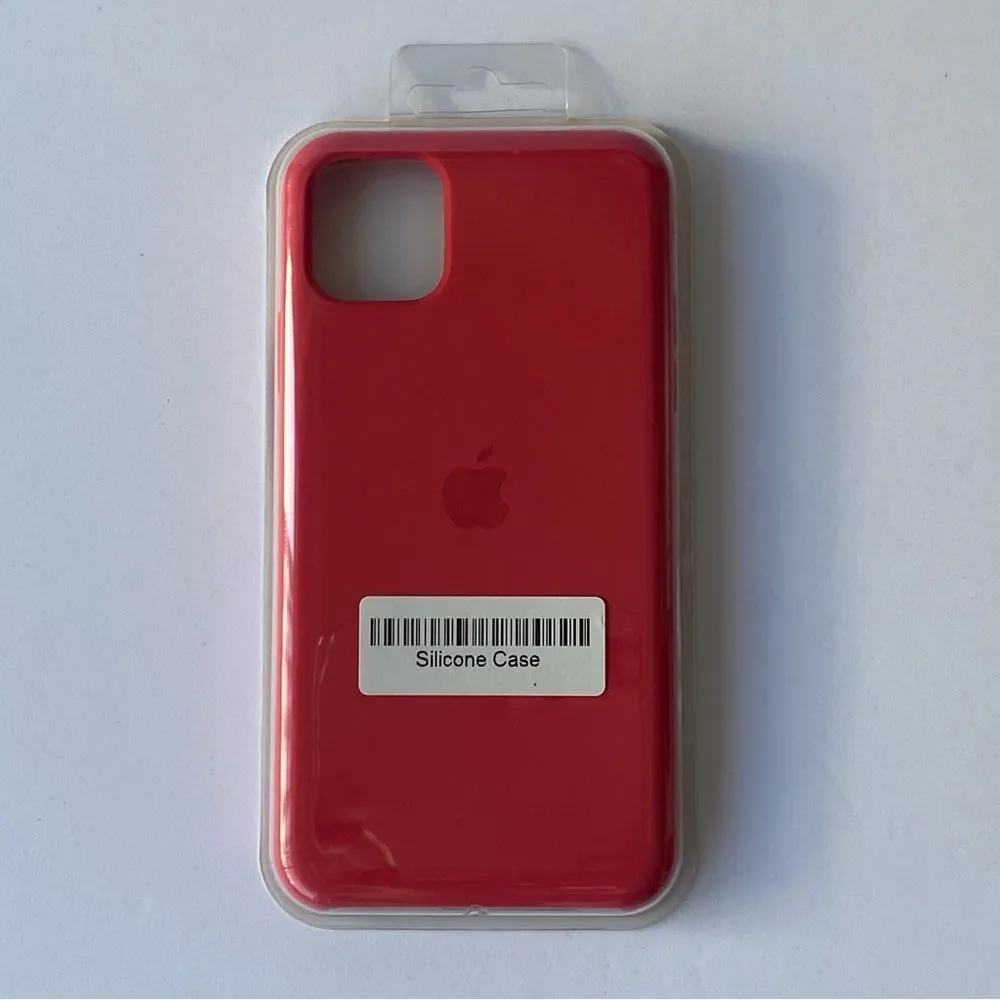 Apple iPhone‎ 11 Pro Max Case Silicone Pink Raspberry
